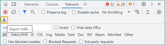 HAR - devtools - download.png